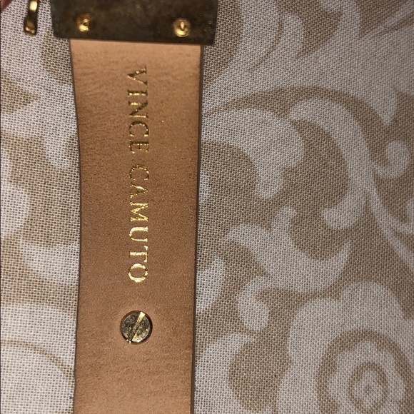 Vince Camuto Gold Leopard Dyed Calf Hair Bracelet - Picture 6 of 6
